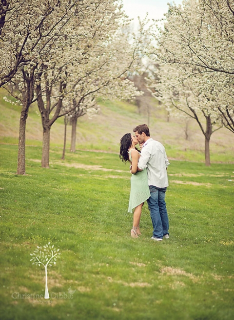 Outside engagement portraits Sonora, CA