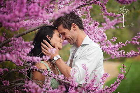 Romantic engagement portraits Sonora, CA