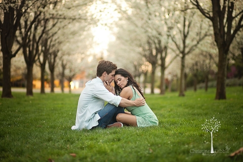 Christine Dibble Photography engagement portrait