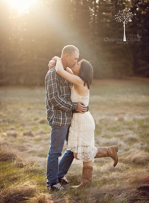 Engagement session in field