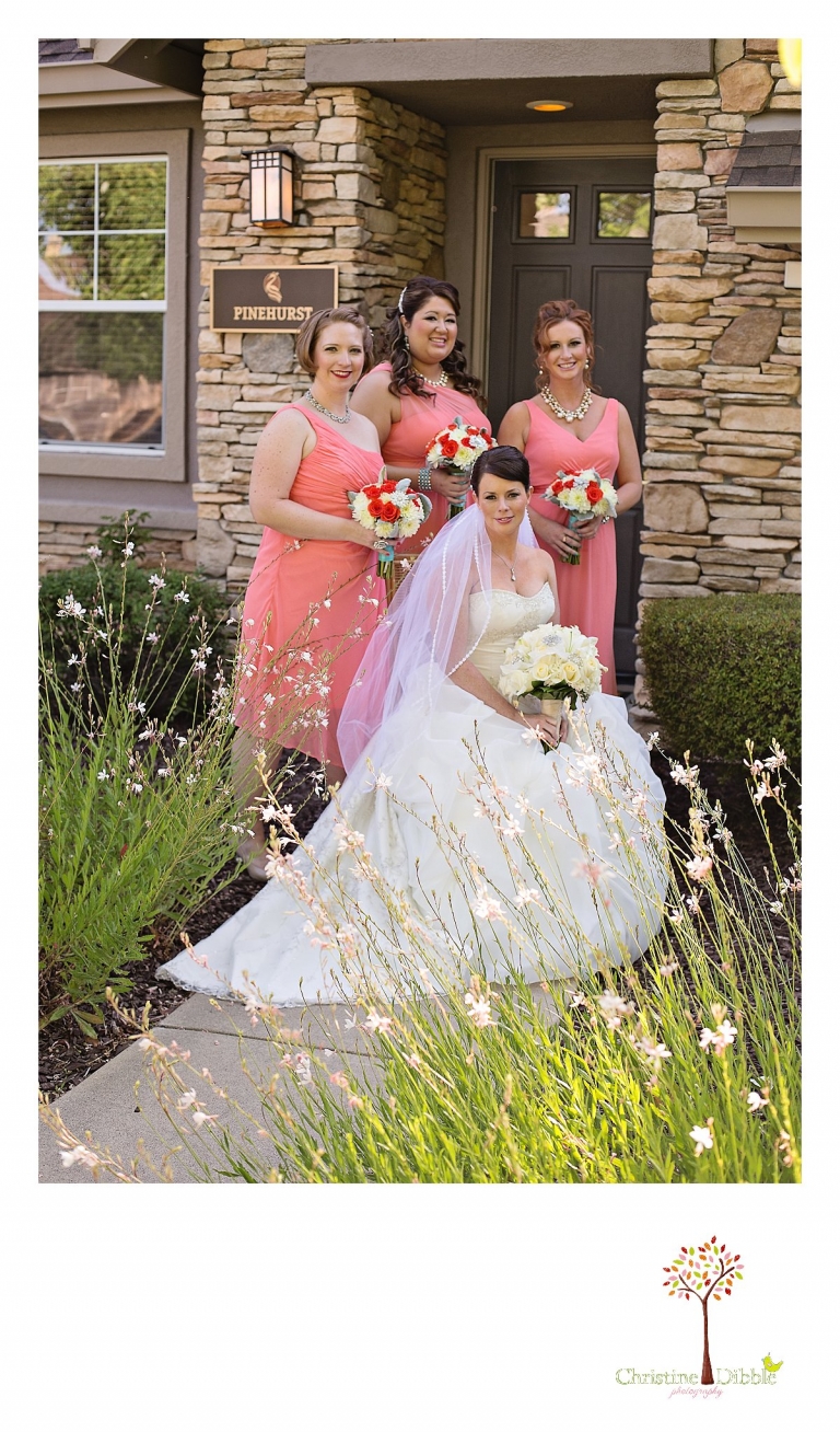 Summerville High School senior portraits of a beautiful girl wearing dresses in a field near Sonora.