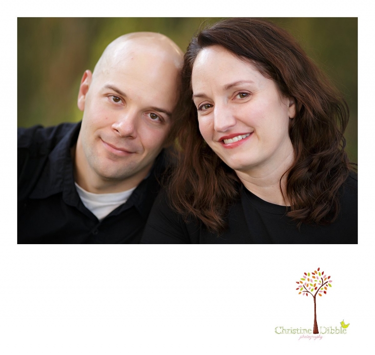 Best Sonora family photographer Christine Dibble Photography takes photos of the parents alone during a family photo session outdoors.