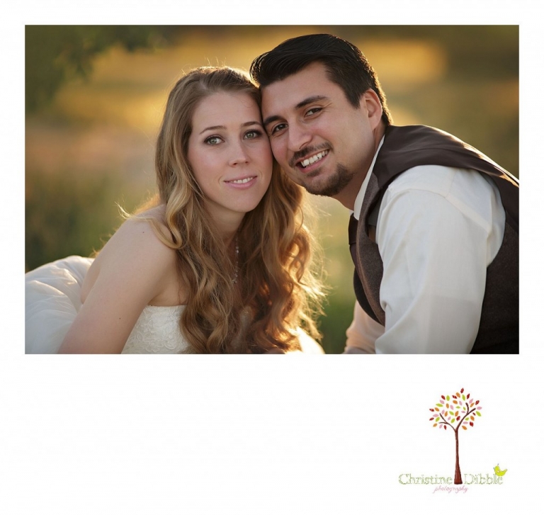 Don Pedro HAcienda photographer Christine Dibble Photography of Sonora takes portraits of the bride and groom at sunrise on their wedding day.