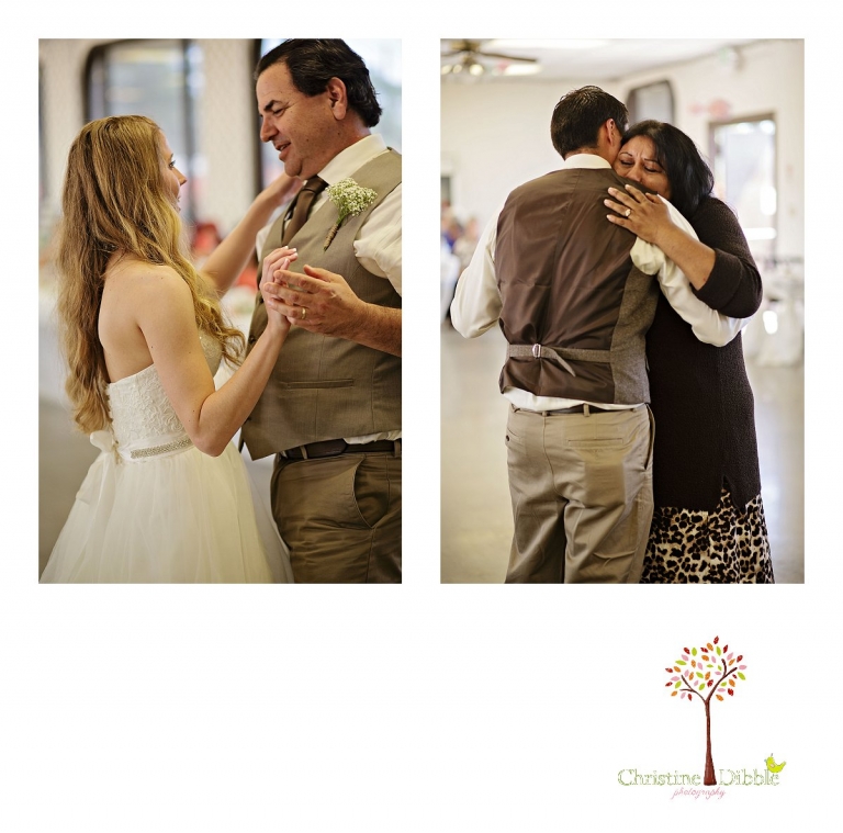 Don Pedro Hacienda photographer, Sonora wedding photographer Christine Dibble Photography takes photos of the father daughter and mother son dances.