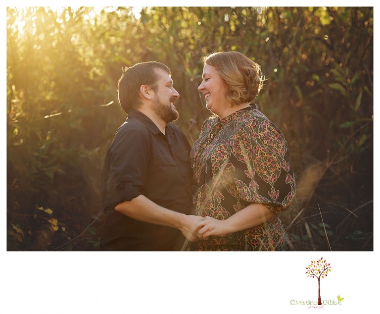 Sonora engagement and couple's portrait photographer Christine Dibble Photography takes photos of couples laughing, kissing, cuddling and having fun outdoors in golden sunlight.