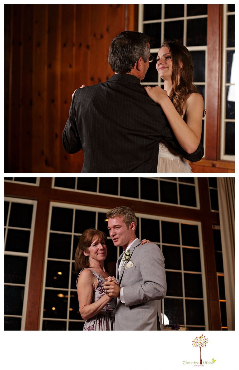 Calaveras Big Trees wedding photographed by Sonora and Arnold wedding photographer Christine Dibble Photography at a cabin in Arnold, Big Trees Park, and the reception at Jack Knight Hall.