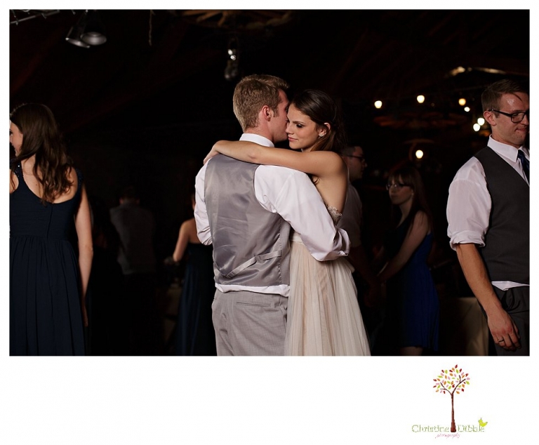 Calaveras Big Trees wedding photographed by Sonora and Arnold wedding photographer Christine Dibble Photography at a cabin in Arnold, Big Trees Park, and the reception at Jack Knight Hall.