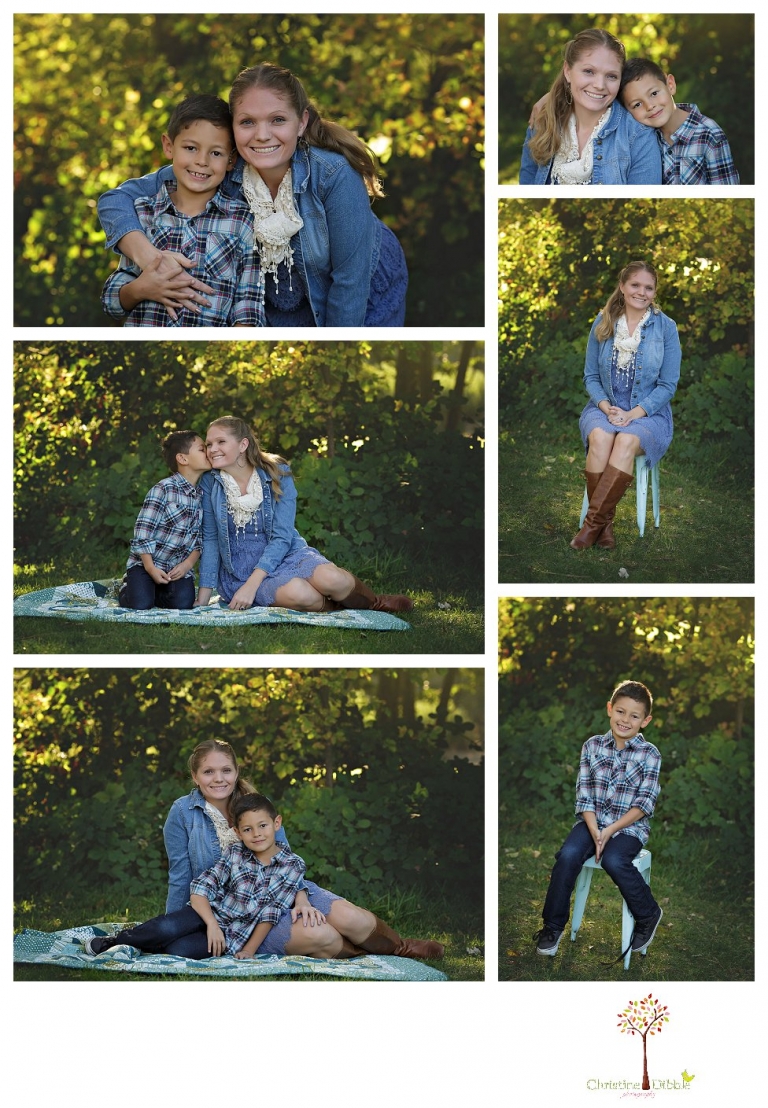 Safari Learning photographer, Sonora family photographer Christine Dibble Photography, takes family portraits at a mini session fundraiser at Indigeny Reserve.