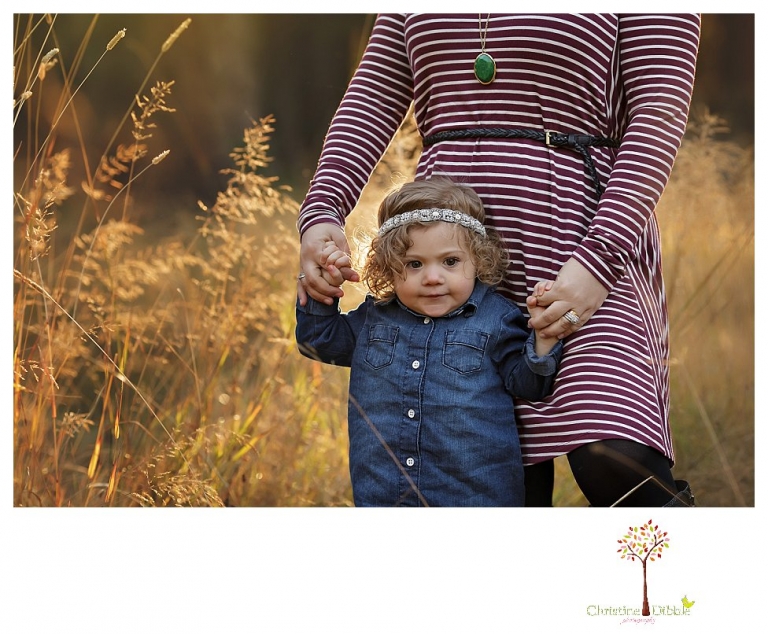 Sonora family photographer Christine Dibble Photography takes family portraits at Pinecrest Lake as the family plays in a field and then wears ugly sweaters for Christmas card photos.