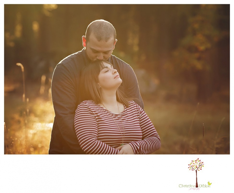 Sonora family photographer Christine Dibble Photography takes family portraits at Pinecrest Lake as the family plays in a field and then wears ugly sweaters for Christmas card photos.