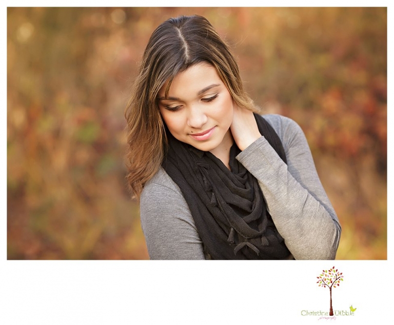 Sonora High senior portrait photographer Christine Dibble Photography takes senior portraits of the Sonora High Homecoming Queen at Indigeny Reserve on a cloudy winter day.