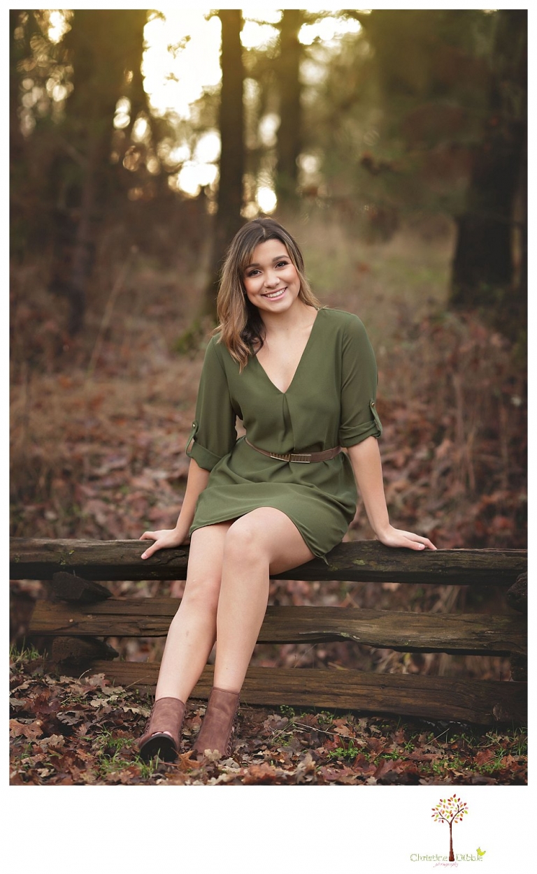 Sonora High senior portrait photographer Christine Dibble Photography takes senior portraits of the Sonora High Homecoming Queen at Indigeny Reserve on a cloudy winter day.