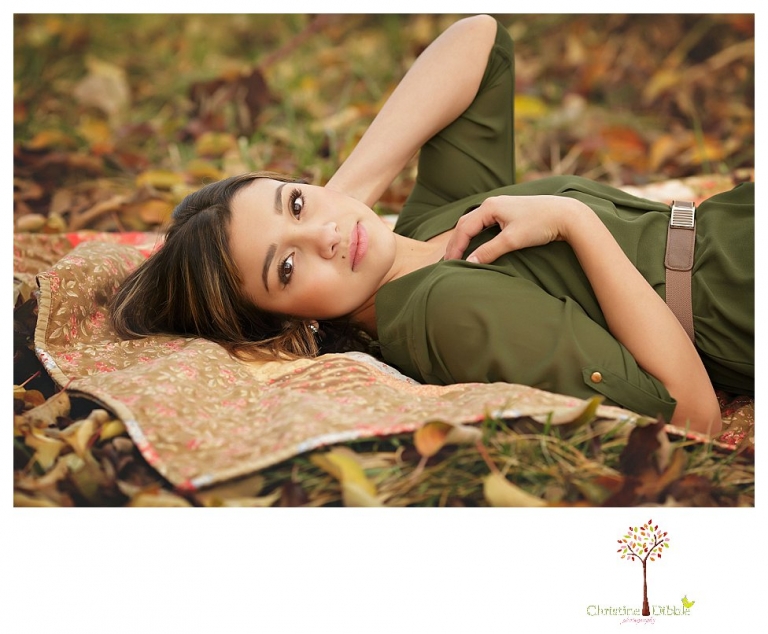Sonora High senior portrait photographer Christine Dibble Photography takes senior portraits of the Sonora High Homecoming Queen at Indigeny Reserve on a cloudy winter day.
