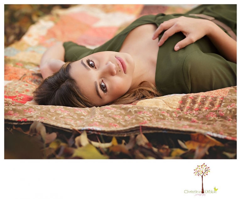 Sonora High senior portrait photographer Christine Dibble Photography takes senior portraits of the Sonora High Homecoming Queen at Indigeny Reserve on a cloudy winter day.
