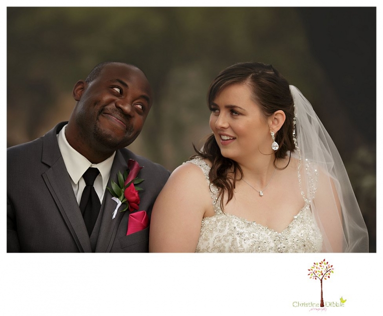 Sonora wedding photographer Christine Dibble Photography photographs a January wedding at the Sonora Opera Hall with bright colors and Nigerian traditions.