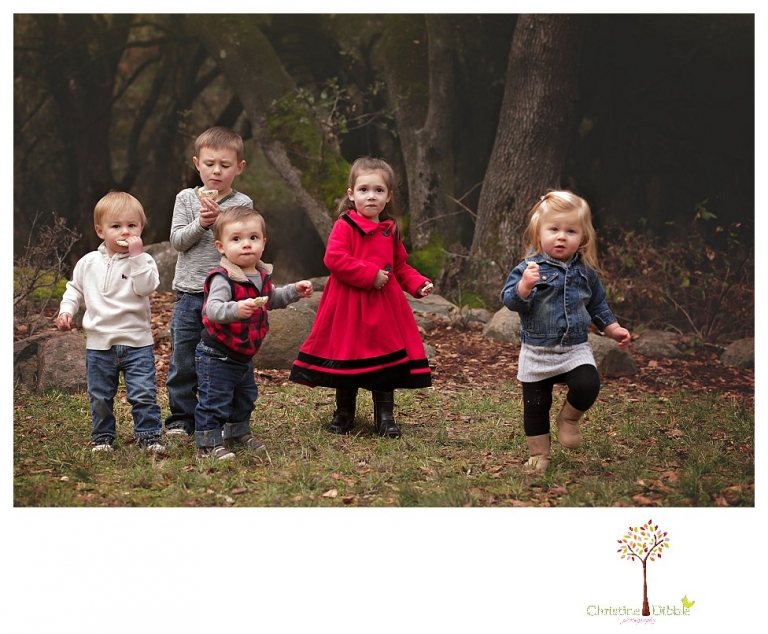 Sonora Family Photographer Christine Dibble Photography takes family portraits of an extended family as they gather to celebrate Christmas in Sonora near Indigeny Reserve.