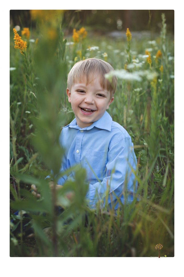 Sonora maternity photographer Christine Dibble Photography takes family maternity portraits of a mom expecting twins  in a wildflower field near Long Barn.