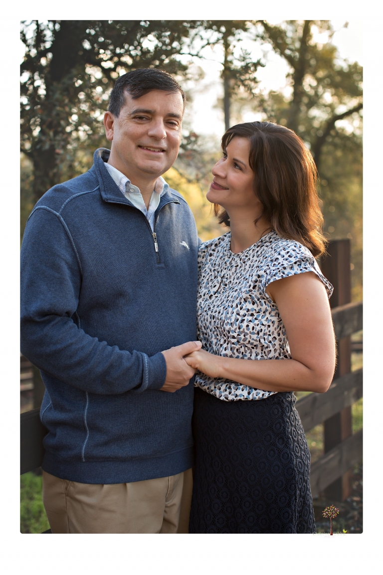 Sonora family portrait photographer Christine Dibble Photography takes Fall family portraits among the olive trees during a morning session at Hurst Ranch.