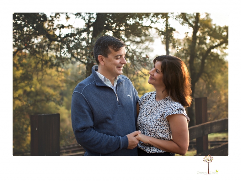 Sonora family portrait photographer Christine Dibble Photography takes Fall family portraits among the olive trees during a morning session at Hurst Ranch.