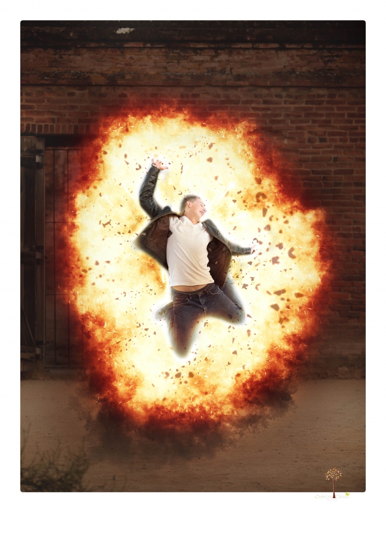 Summerville Senior Portrait photographer Christine Dibble of Sonora takes senior portraits of a boy in a kilt, a nerd scene, an explosion and a tuxedo at Knights Ferry.