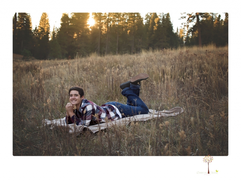 Orestimba senior portrait photographer Christine Dibble Photography of Sonora takes senior and family portraits of a football, baseball and basketball player in Long Barn.