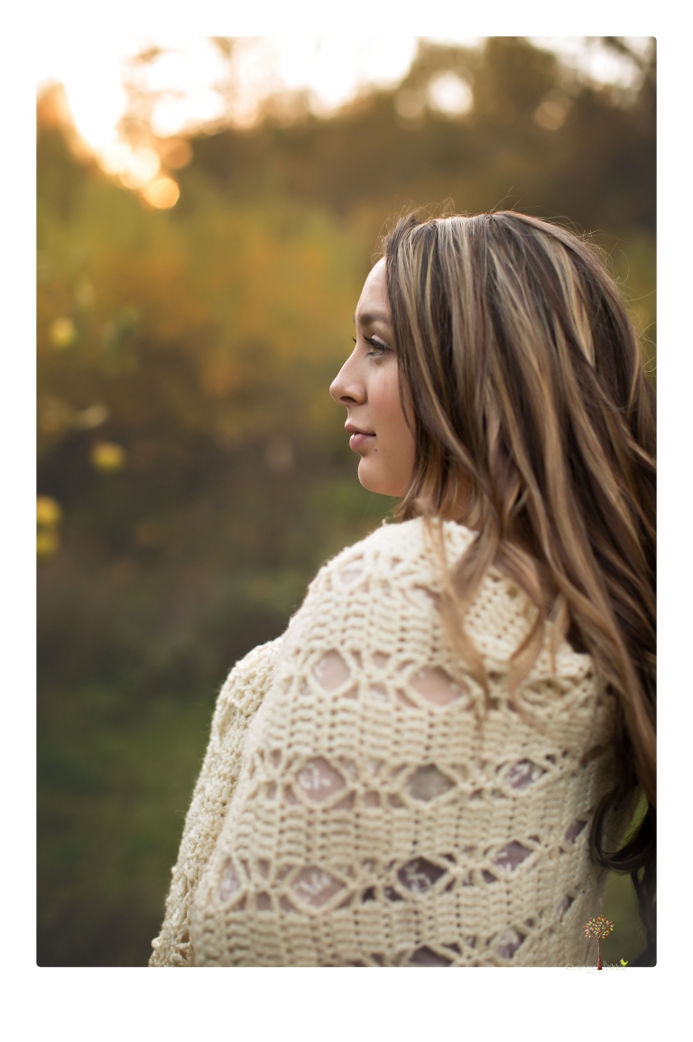 Sonora and Summerville Senior Portrait photographer Christine Dibble Photography takes senior portraits at Indigeny Reserve of a girl with vintage suitcases, a classic Ford Mustang, and her little dog, Pumpkin.