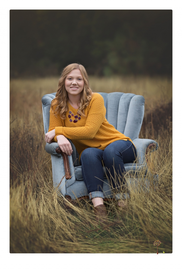 Sonora senior portrait photographer Christine Dibble Photography takes portraits of a Ripon High School senior in Columbia and downtown Sonora in the rain.