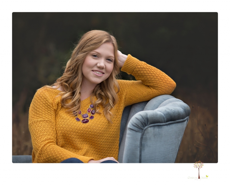 Sonora senior portrait photographer Christine Dibble Photography takes portraits of a Ripon High School senior in Columbia and downtown Sonora in the rain.
