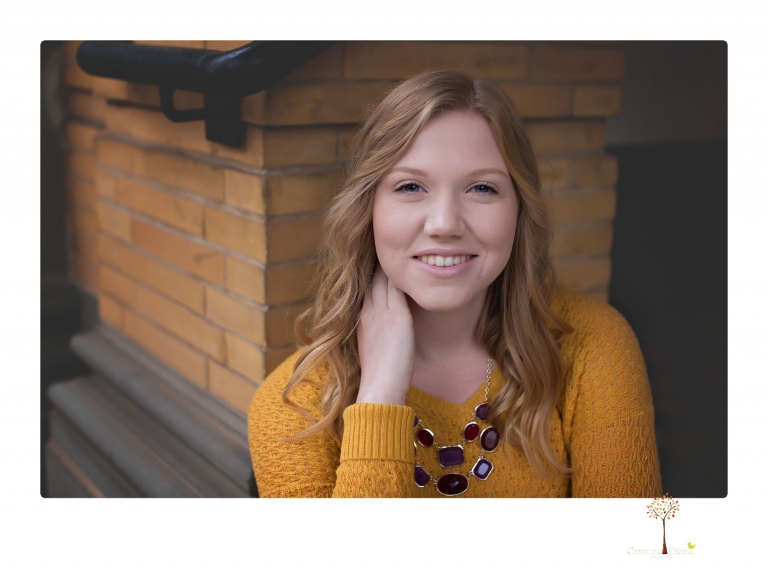 Sonora senior portrait photographer Christine Dibble Photography takes portraits of a Ripon High School senior in Columbia and downtown Sonora in the rain.