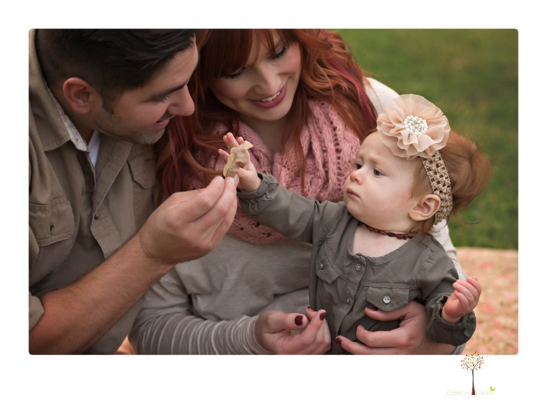 Sonora family photographer Christine Dibble Photography takes family portraits of a family at Indigeny Reserve with their baby girl.
