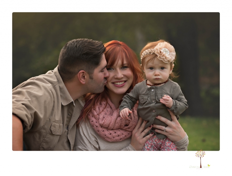 Sonora family photographer Christine Dibble Photography takes family portraits of a family at Indigeny Reserve with their baby girl.