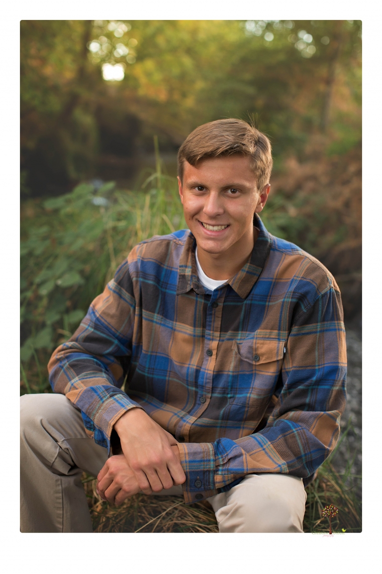 Sonora senior portrait photographer Christine Dibble Photography takes senior portraits of a Sonora High water polo player at Indigeny Reserve.