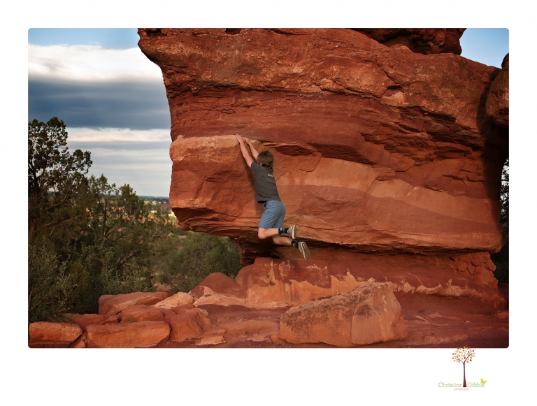 Sonora photographer Christine Dibble Photography travels to Colorado Springs to photograph landscape images at Garden of the Gods Park.