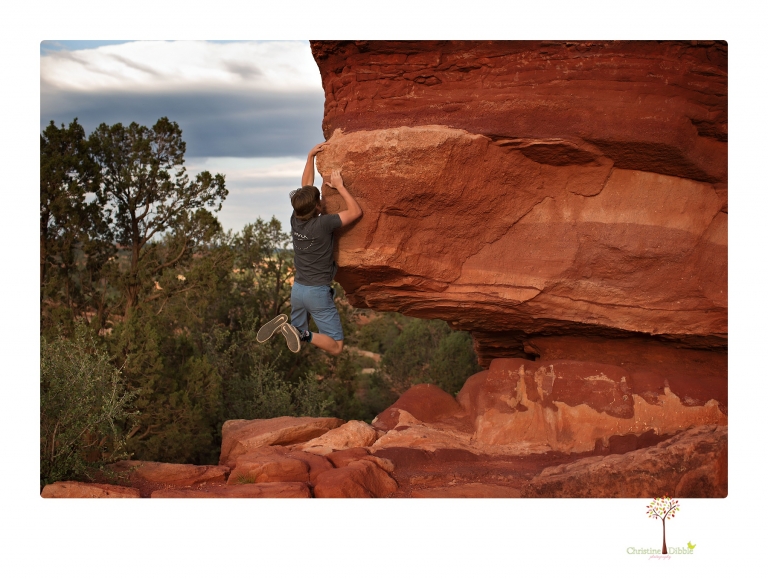 Sonora photographer Christine Dibble Photography travels to Colorado Springs to photograph landscape images at Garden of the Gods Park.