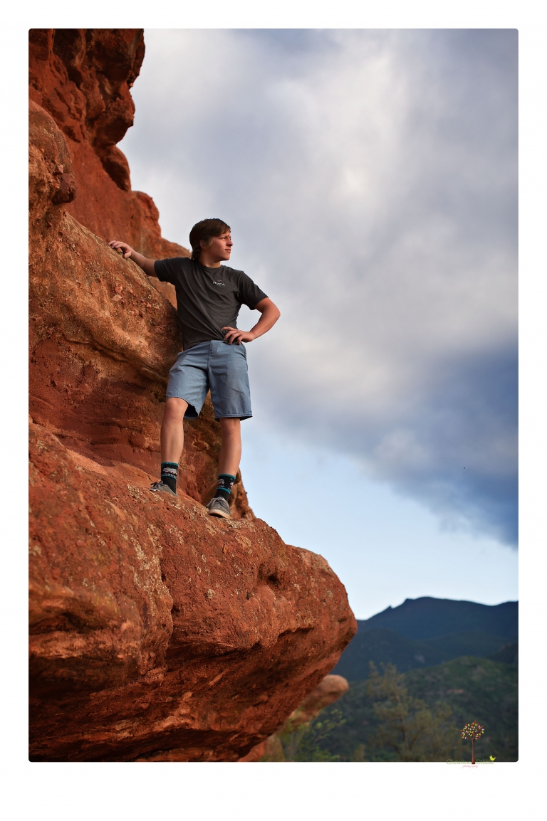 Sonora photographer Christine Dibble Photography travels to Colorado Springs to photograph landscape images at Garden of the Gods Park.