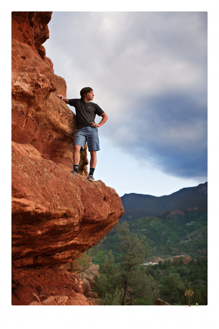 Sonora photographer Christine Dibble Photography travels to Colorado Springs to photograph landscape images at Garden of the Gods Park.
