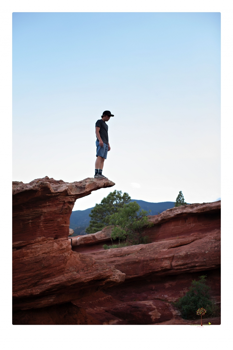 Sonora photographer Christine Dibble Photography travels to Colorado Springs to photograph landscape images at Garden of the Gods Park.