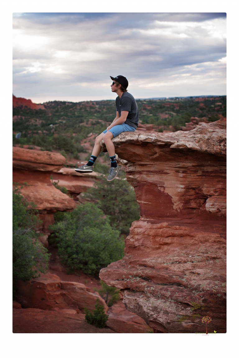 Sonora photographer Christine Dibble Photography travels to Colorado Springs to photograph landscape images at Garden of the Gods Park.