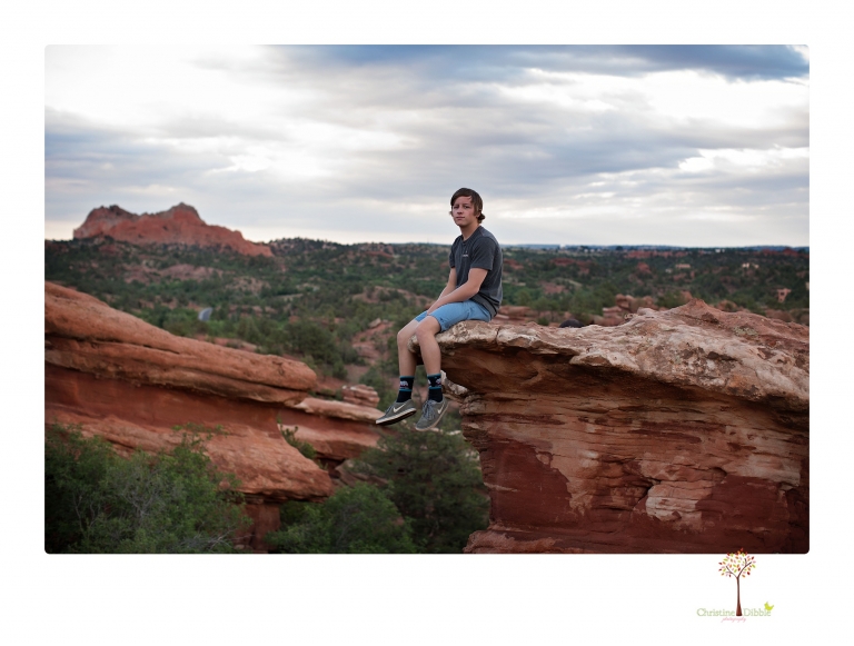 Sonora photographer Christine Dibble Photography travels to Colorado Springs to photograph landscape images at Garden of the Gods Park.